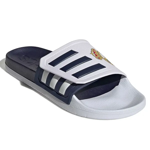 adidas Real Madrid Adilette TND Sandal (White/Dark Blue)