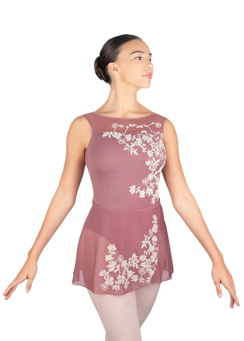 Adéle Tank Leotard (Wild Rose/Ivory)