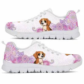 Beagle Hound Sneaker, Beagle Dog Shoes For Men Women, Beagle Hound Shoes