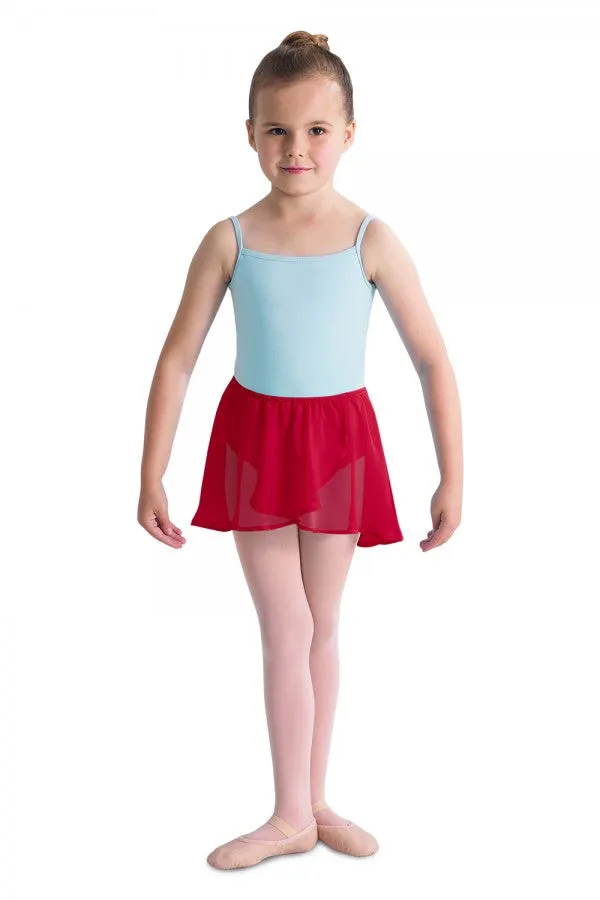 BLOCH CR5110 GIRLS BARRE MOCK WRAP BALLET SKIRT