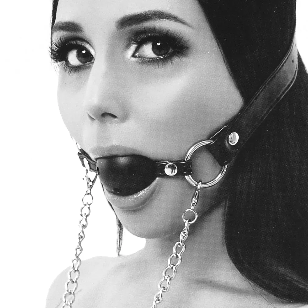 Breathable Ball Gag with Nipple Clamps