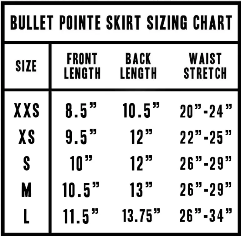 Bullet Pointe | Ballet Skirt | Cranberry