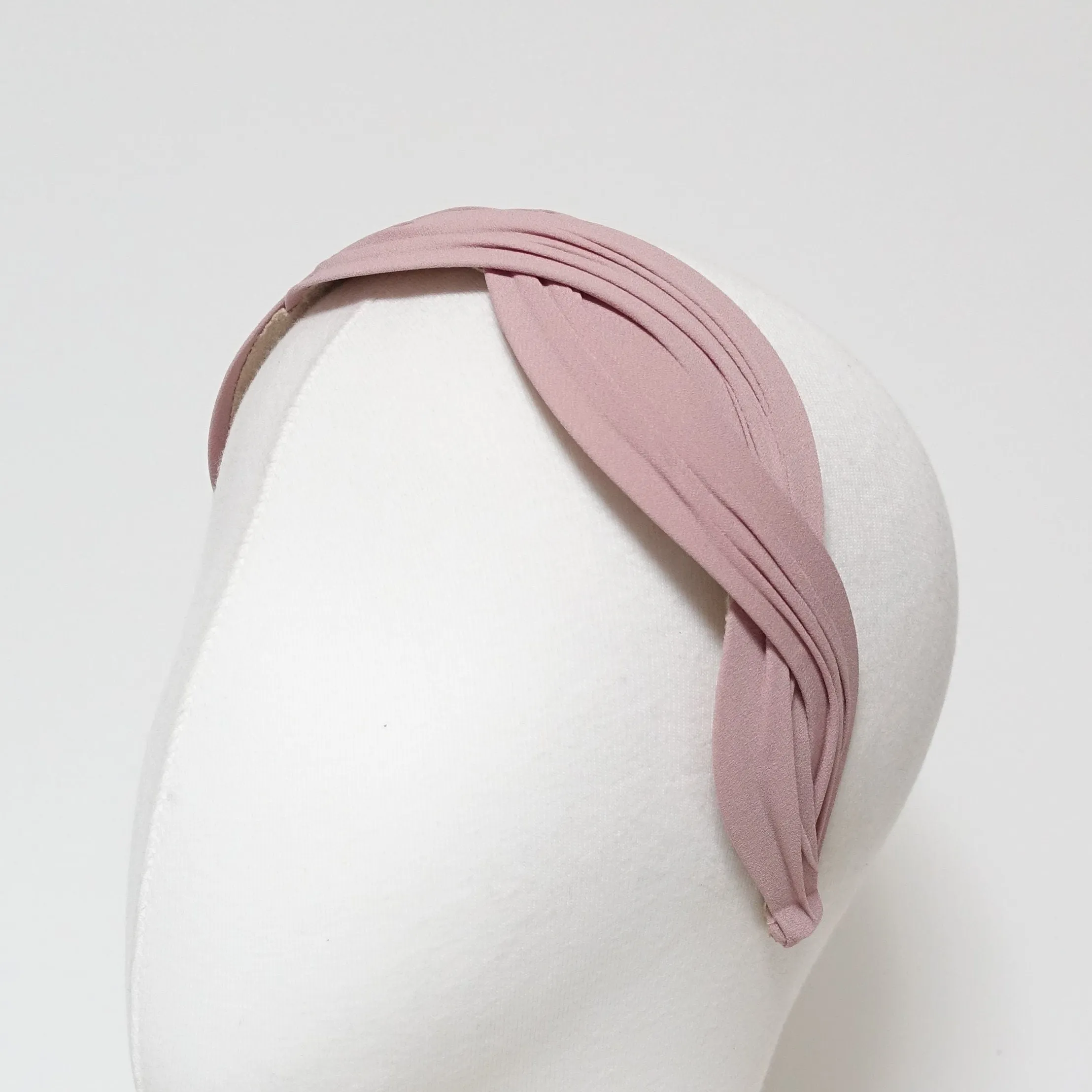 chiffon wave headband stylish woman hairband