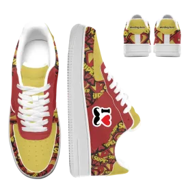 Custom Company Promo Gifts, unique client gift ideas Customized Airforce 1 low for back to school gift for children, Colorfull personalized sneakers, AFL-C0601