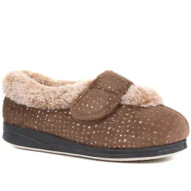 Extra Wide Fit Cosy Slippers - CELENE / 322 481