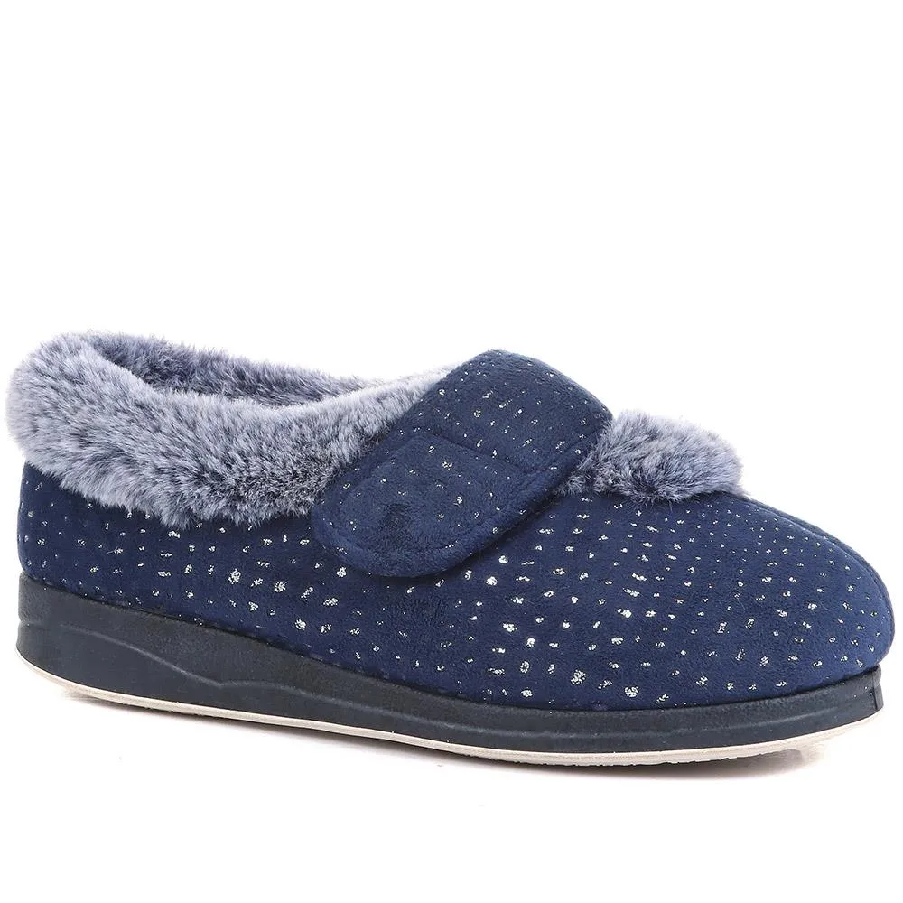 Extra Wide Fit Cosy Slippers - CELENE / 322 481