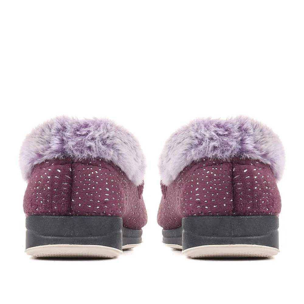 Extra Wide Fit Cosy Slippers - CELENE / 322 481