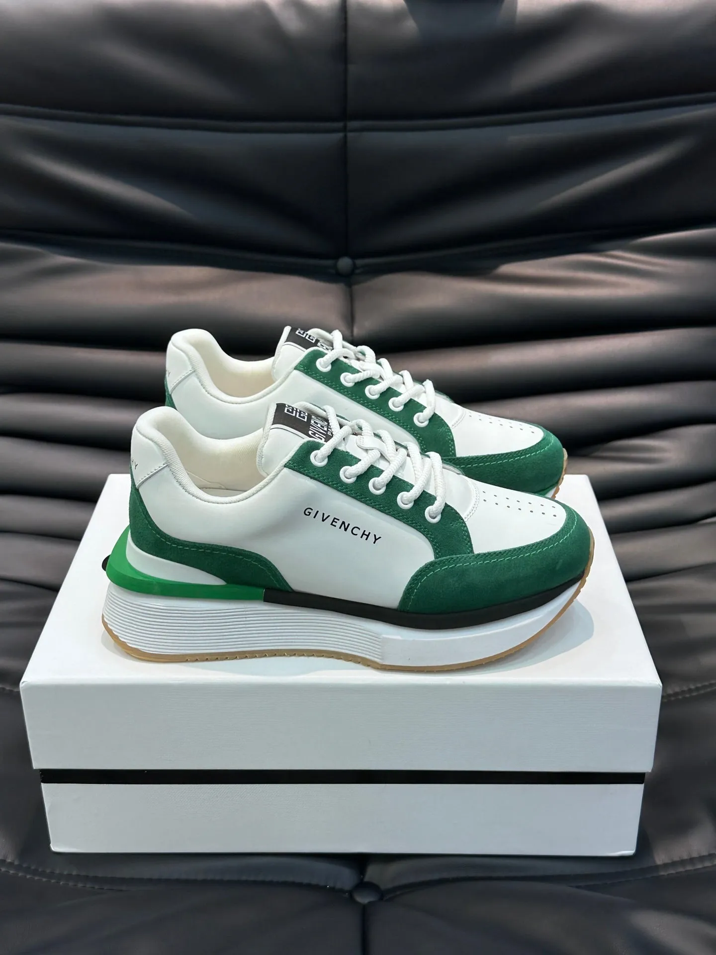 GVC Green and White Sneakers-020