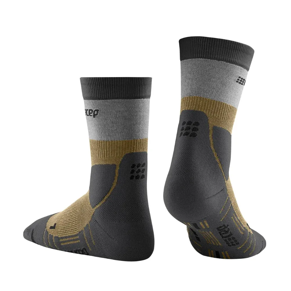 Mens CEP Mid Cut Socks Light Compression MERINO