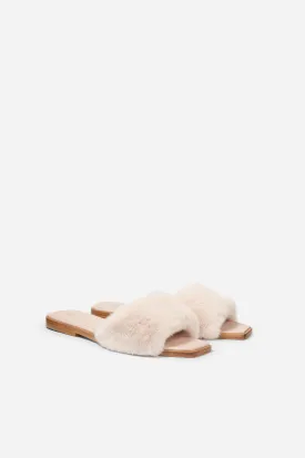 Nude Mink Slides