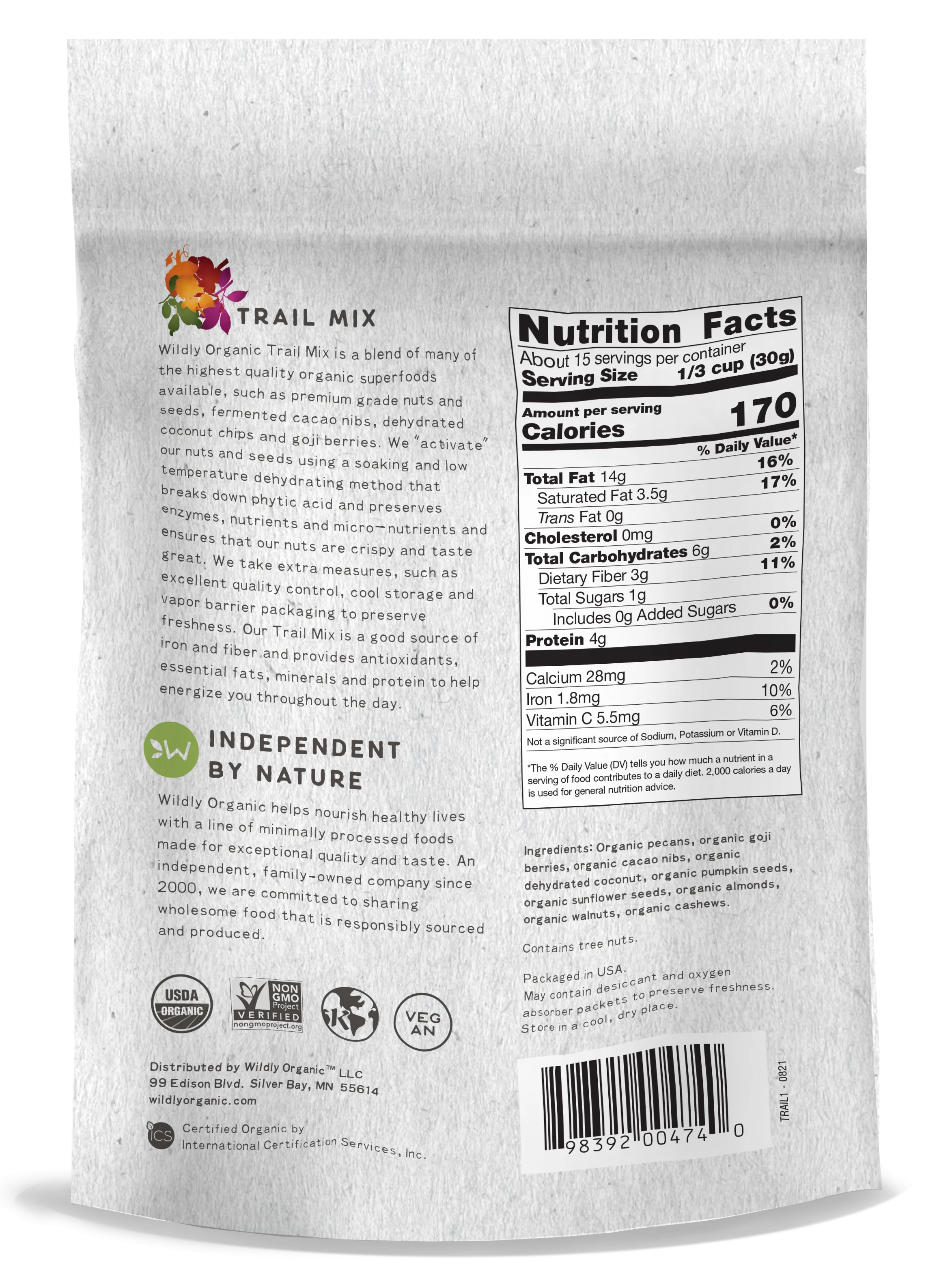 Organic Trail Mix | Super Food