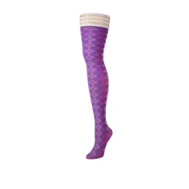 Par 4 - Thigh High - B - Purple