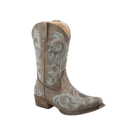 Roper Footwear Kid's Riley Western Snip Toe Boots