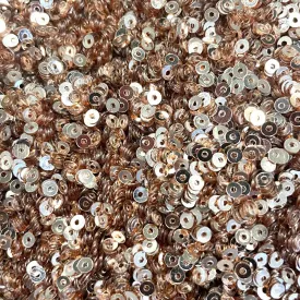 Sequins - Flat - Circle - 4mm - Pink Gold (S183)