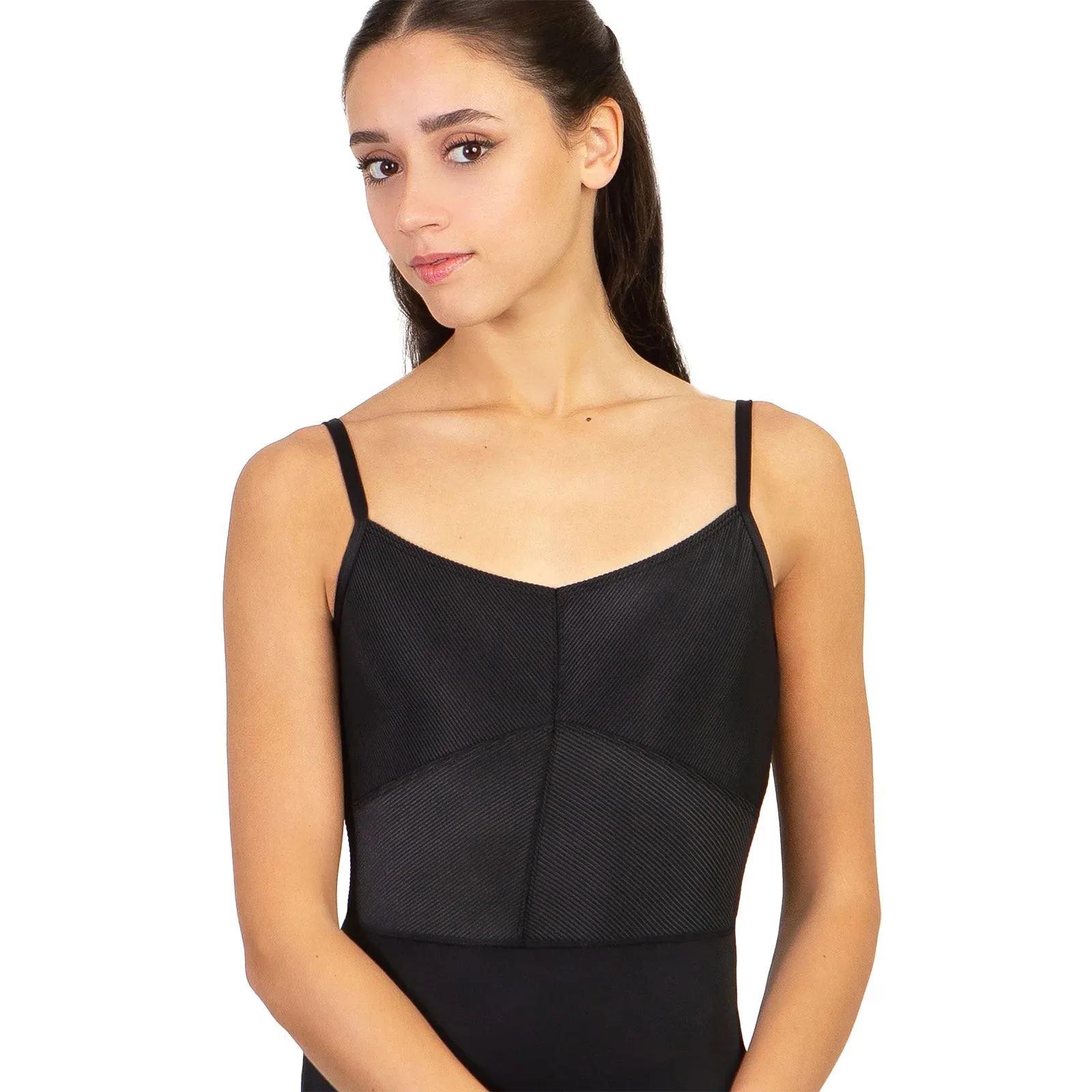 Suffolk Adult Balletcore Ribbed Camisole Leotard